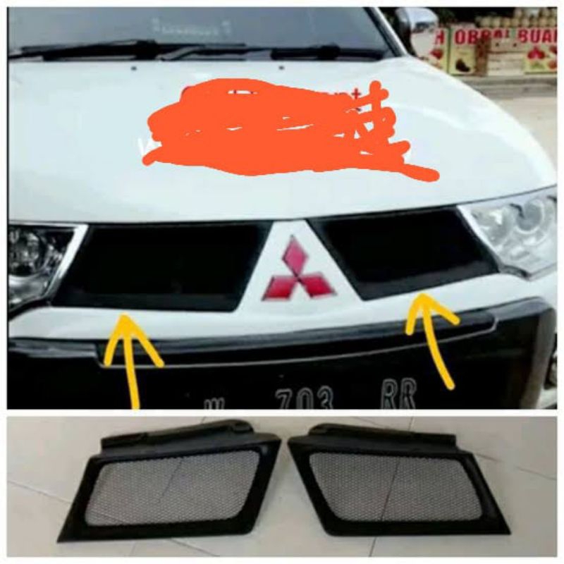 Aksesoris Grill Mobil PAJERO SPORT tahun 2009-2016