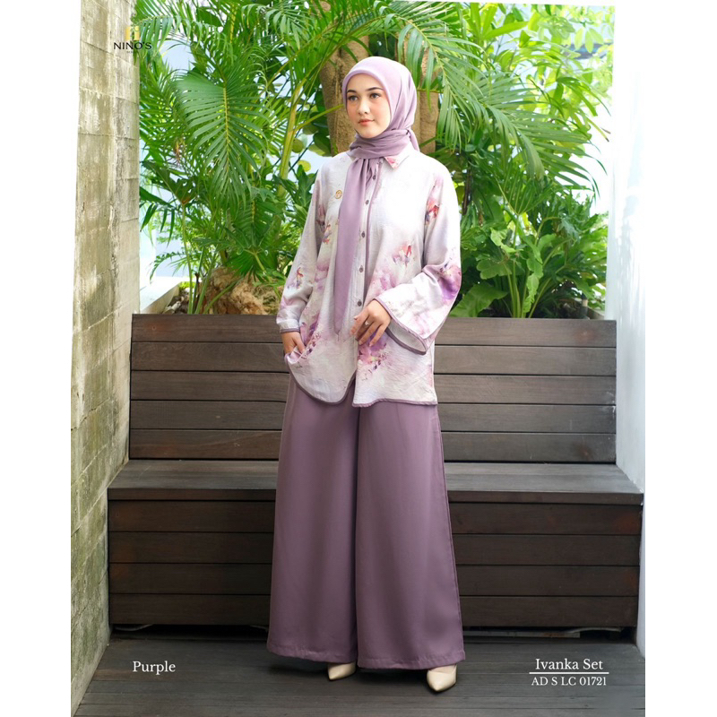 stelan tunik ivanka set 17021 stelan original ninos design