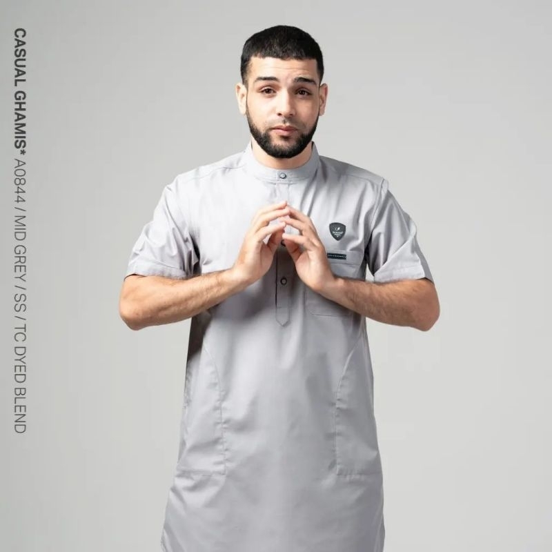 SAMASE GHAMIS CASUAL A084|| KOKO MUSLIM PRIA||BAJU MUSLIM SAMASE