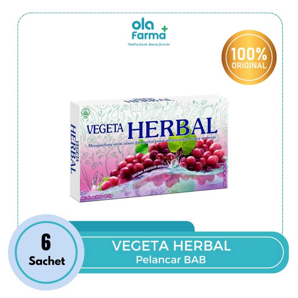 

VEGETA HERBAL 6 SACHETS