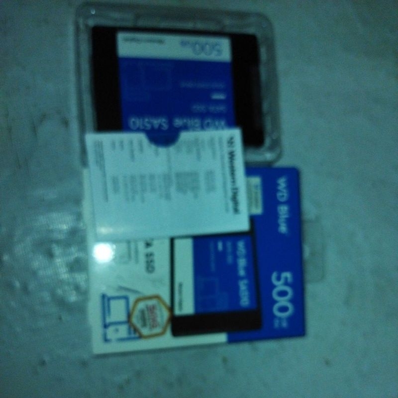 SSD WD BLUE 500GB