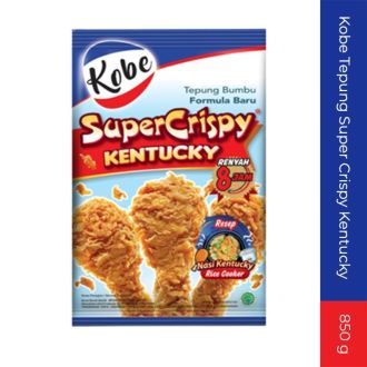 

KOBE Tepung Bumbu Super Crispy Kentucy 850gr