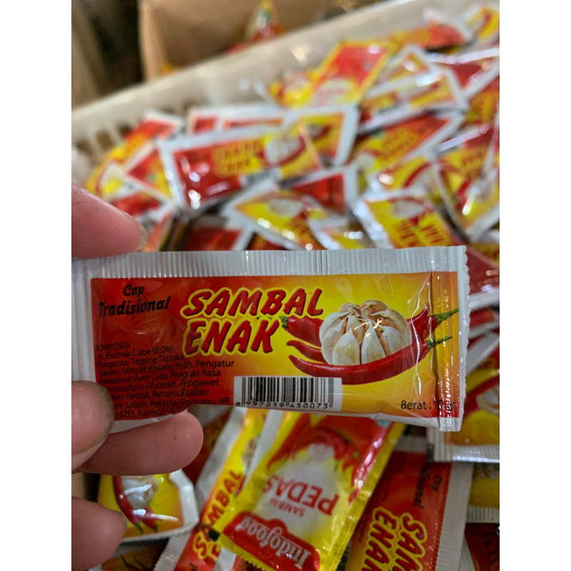 

Saus sachet SAMBAL ENAK 1 KG