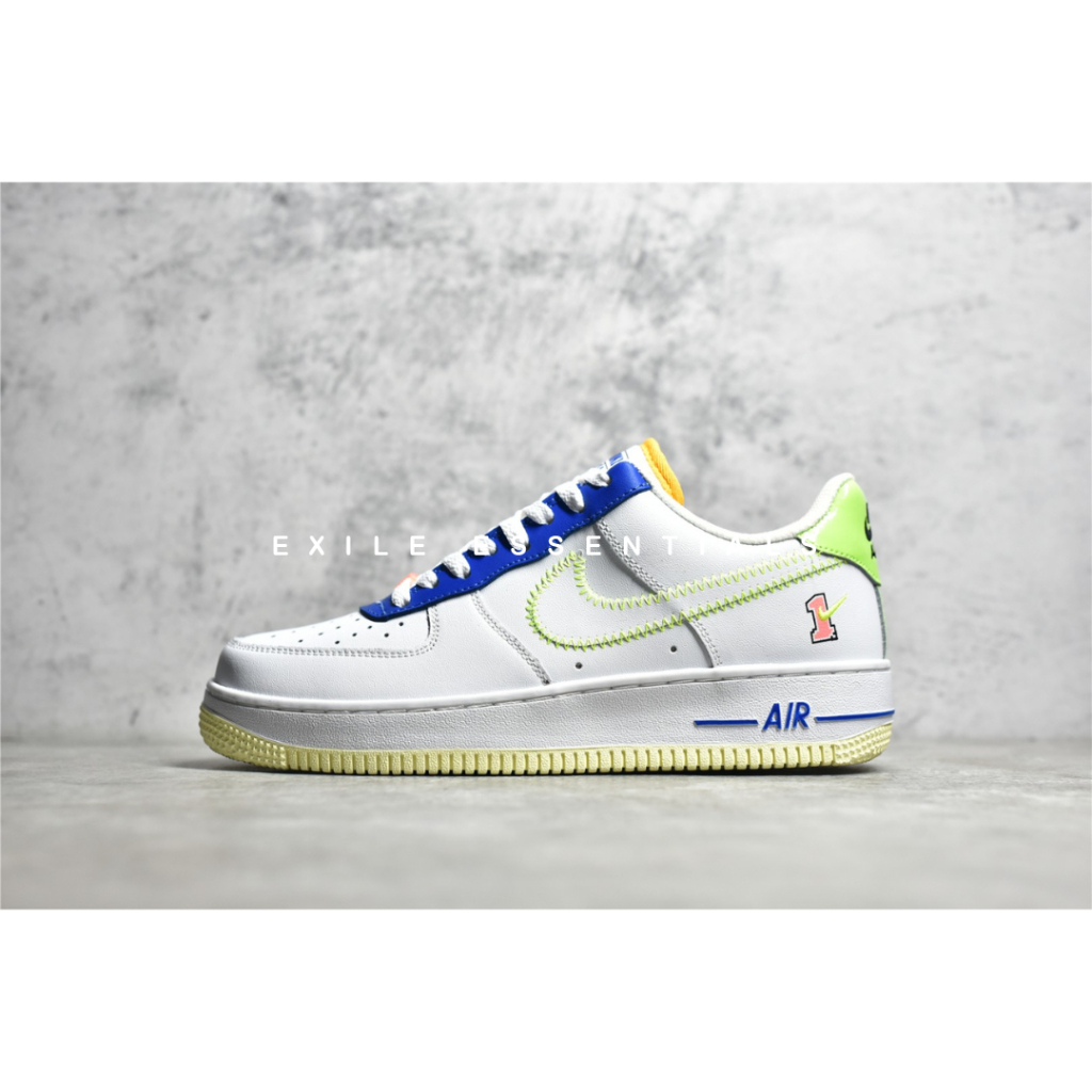 [READY STOCK SIZE 38] Nike Air Force 1 Low LV8 Player One - Ghost Green