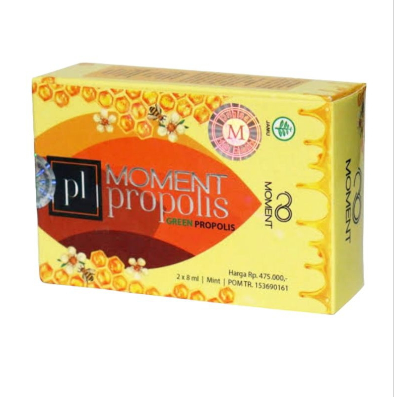 PROPOLIS MOMENT GREEN BRAZILIAN ORIGINAL Antibiotik Alami-Antivirus-Anti Jamur 2 botol