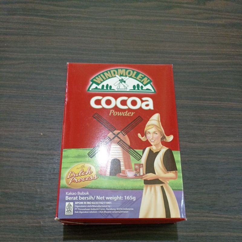 

windmolen cokelat bubuk | cocoa powder kemasan 165gr