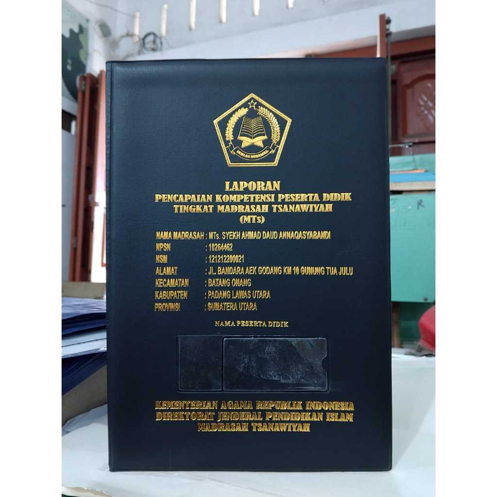

Sampul Raport Ukuran A4 Isi 24 Lembar