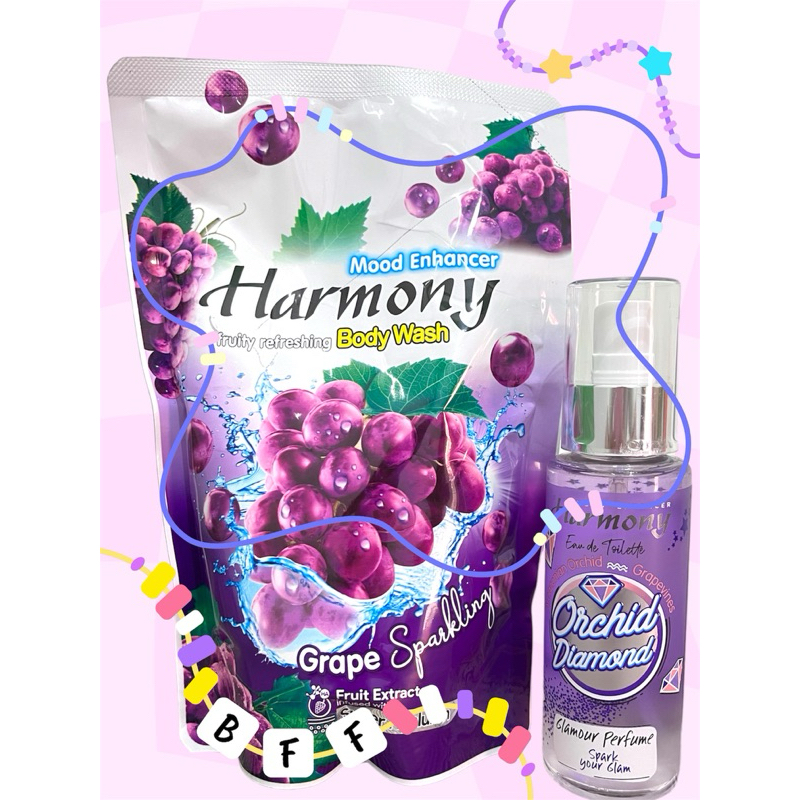 Harmony Body Wash Bundling/ Harmony Body wash/Harmony Parfum