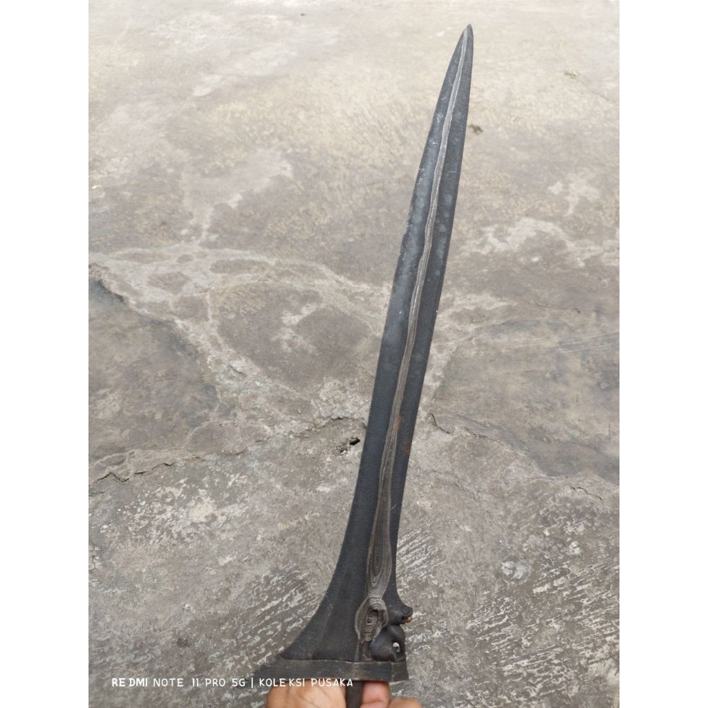 Keris Singo Brg Lurus pamor Lintang Kemukus