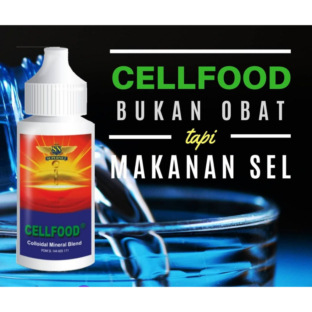 CELLFOOD SUPLEMEN UNTUK SEL ORIGINAL USA