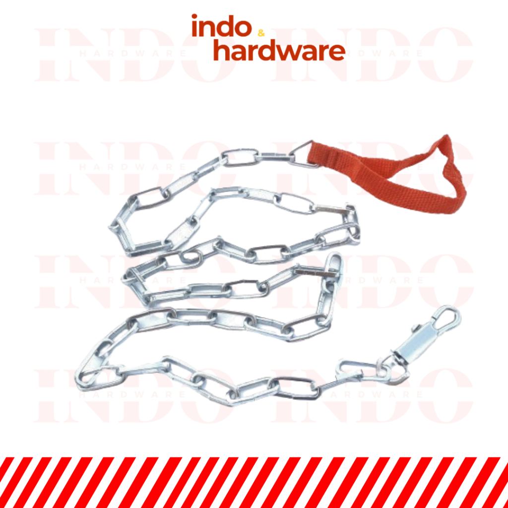 Rantai Rante Tali Tuntun Kalung Leher Anjing Kucing Kecil Besar Dog Pet Collar Colar Leash Harness