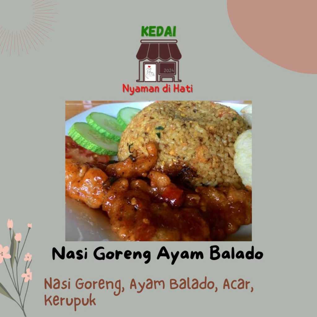 

Bisa Dadakan Nasi Goreng Ayam Balado Enak