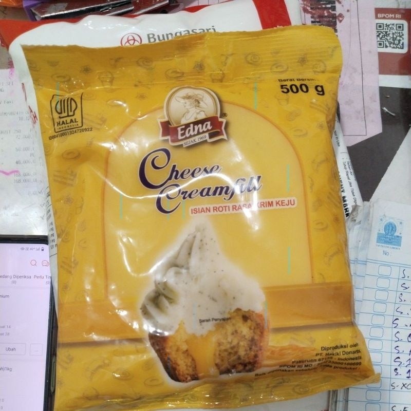 

cheese creamfill merk edna 500g