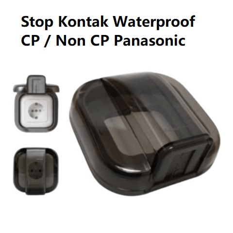 Stop Kontak Outdoor Panasonic WEJ8911 Colokan Waterproof Anti Air