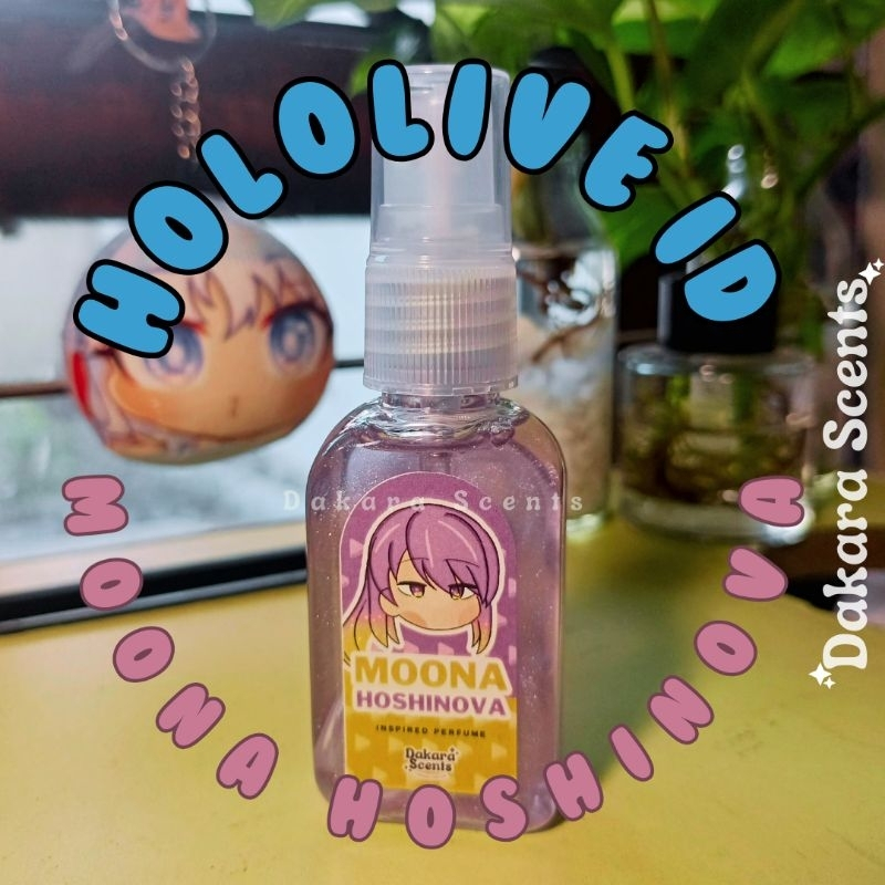 [BELI 1 GRATIS 1] Parfum HOLOLIVE ID wibu menyegarkan / ayunda risu / moona hoshinova / airani iofif