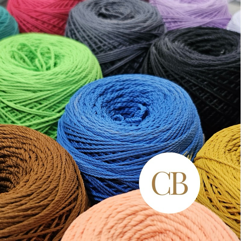 Benang Rajut Halus no brand Per Roll – Benang Crochet untuk Rajut & Craft