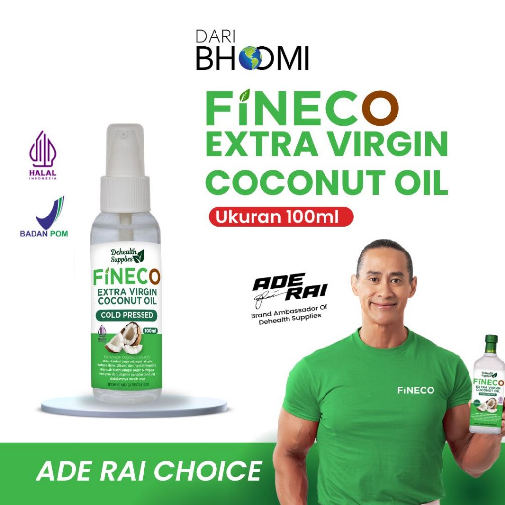 

Fineco Extra Virgin Coconut Oil 100ml DEHEALTH SUPPLIES