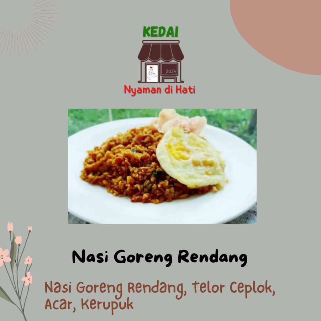 

Bisa Dadakan Nasi Goreng Rendang Enak