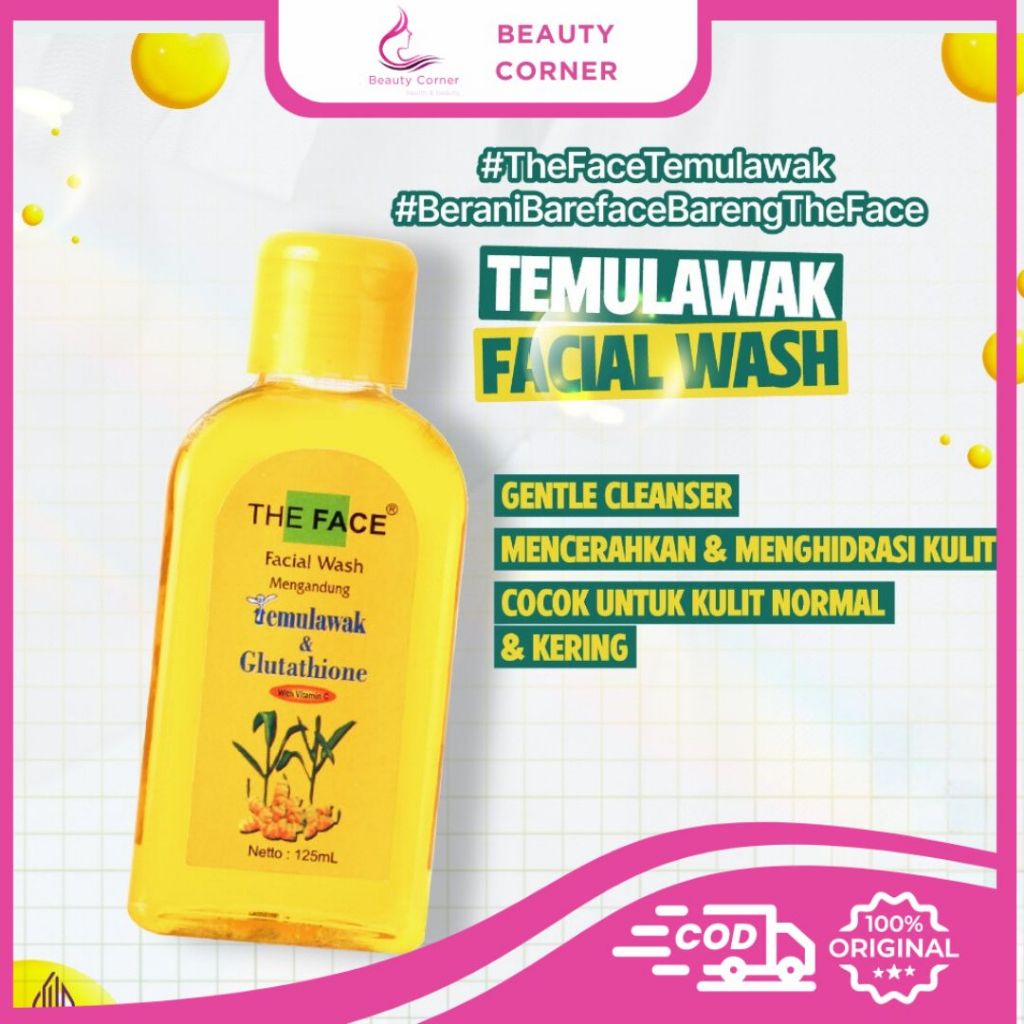 The Face New Temulawak Facial Wash - 125ml