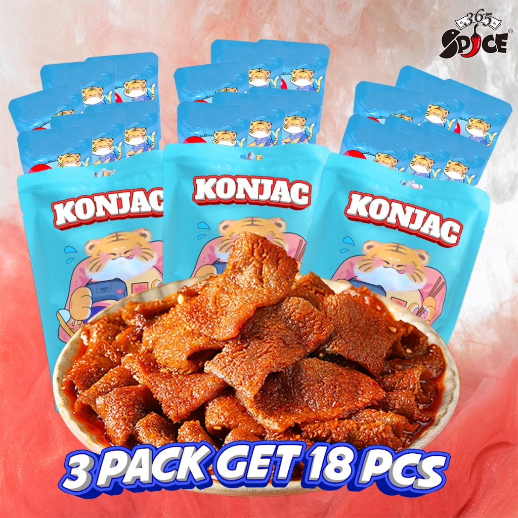 

[ Konjac Bundle 3 ] HALAL Konjac Pedas Snack 6 pcs