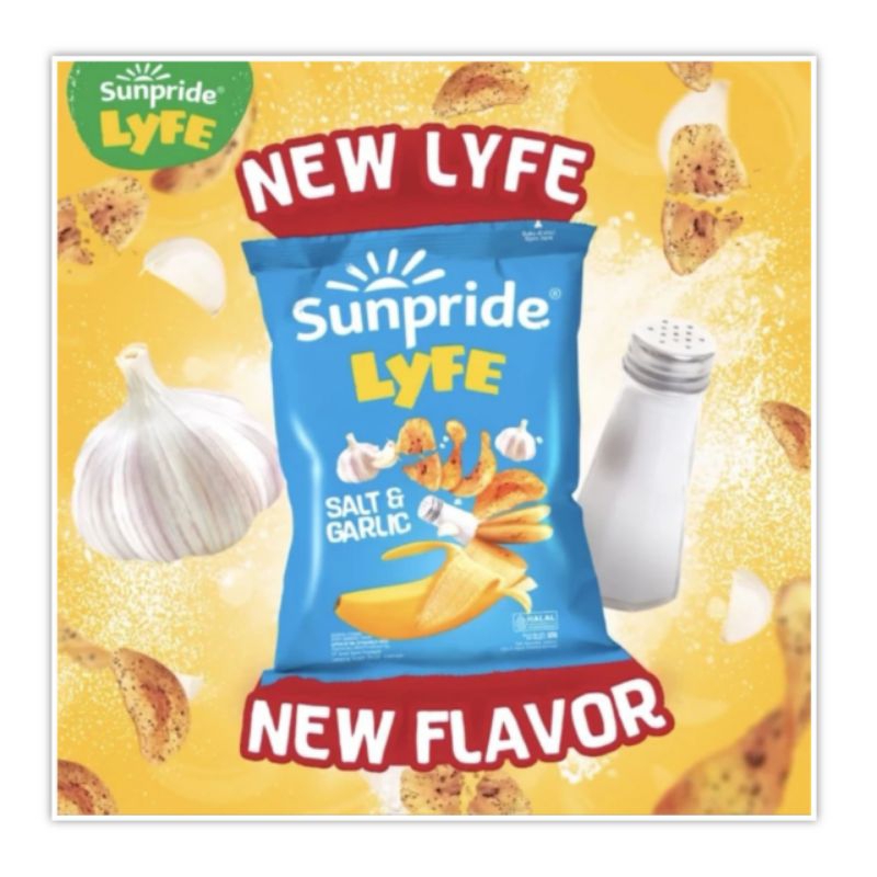 

Lyfe Sunpride Cavendish Banana Chips 55 gr Keripik Pisang
