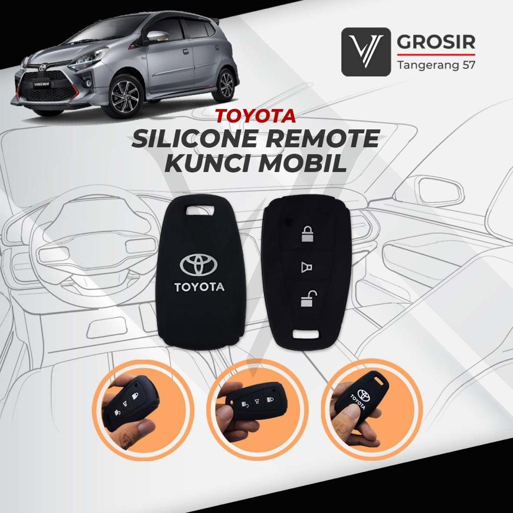 Silikon Kunci / Remote TOYOTA AGYA