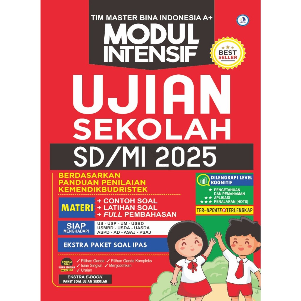 Buku Modul Intensif : Soal Ujian SD Kelas 6 tahun 2025