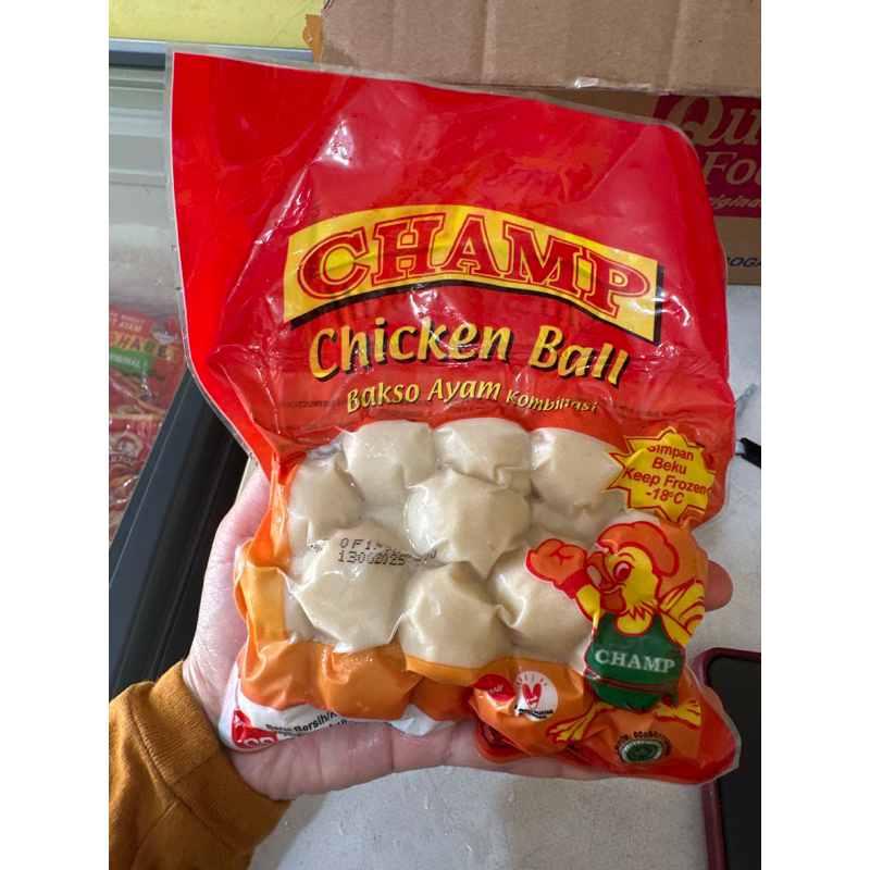 

champ chicken ball bakso ayam isi 20