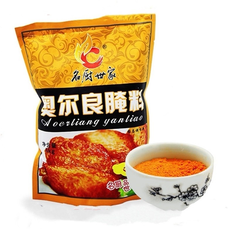 

ORLEANS 1kg Chicken Seasoning / bumbu ayam goreng / bakar / 奥尔良腌料烧烤 / aoerliang yanliao