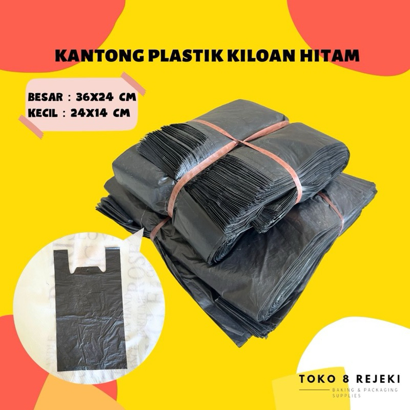 KANTONG PLASTIK KRESEK KILOAN HITAM