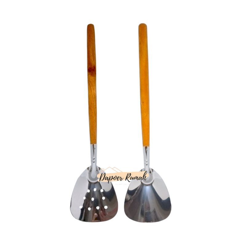 Sodet Kayu/Sutil Lubang/Sodet Polos/Sodet Gagang Kayu