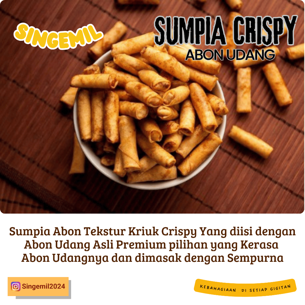 

Sumpia Crispy Abon udang SiNgemil