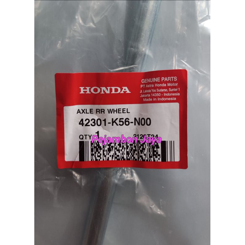 42301K56N00 AXLE RR WHEEL