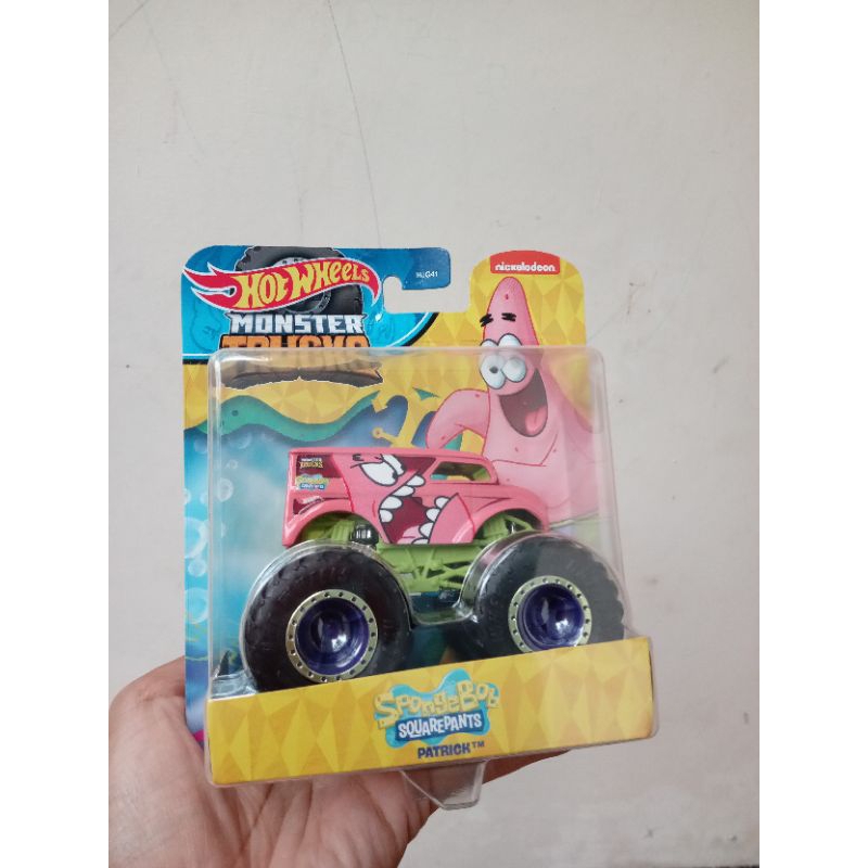 Hotwheels monster truck Series spongebob patrick