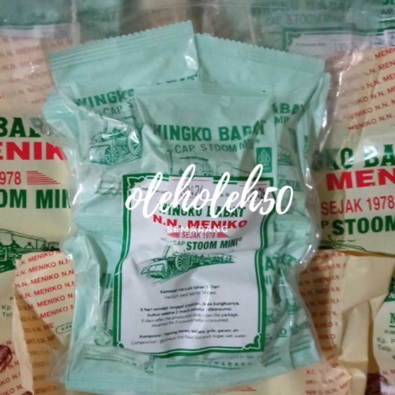 

Wingko Babat Nn Meniko ( Ori & Rasa Vacum Pack ) 20 pcs