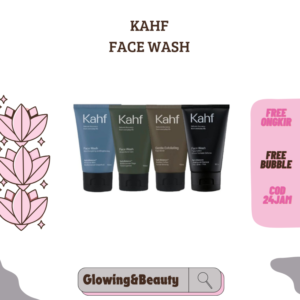 KAHF FACE WASH - FACE WASH / FACE SCRUB