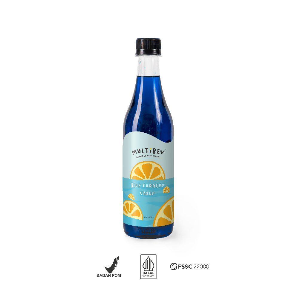 

Multibev Rasa Blue curacao , Sirup Halal Minuman Kekinian ala Kafe