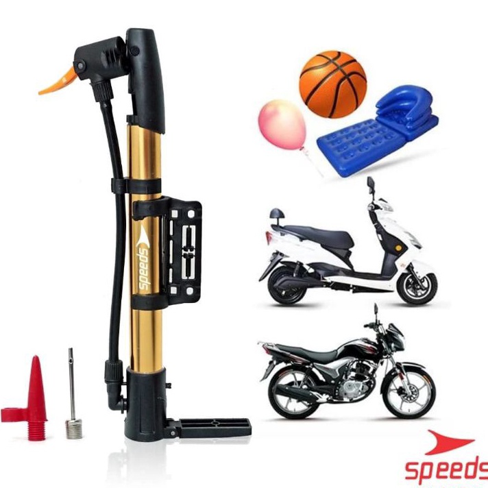 FG2 SPEEDS pompa angin ban sepeda atau bola pompa tangan Pompa Angin Mini bisa untuk memompa Bola Ba