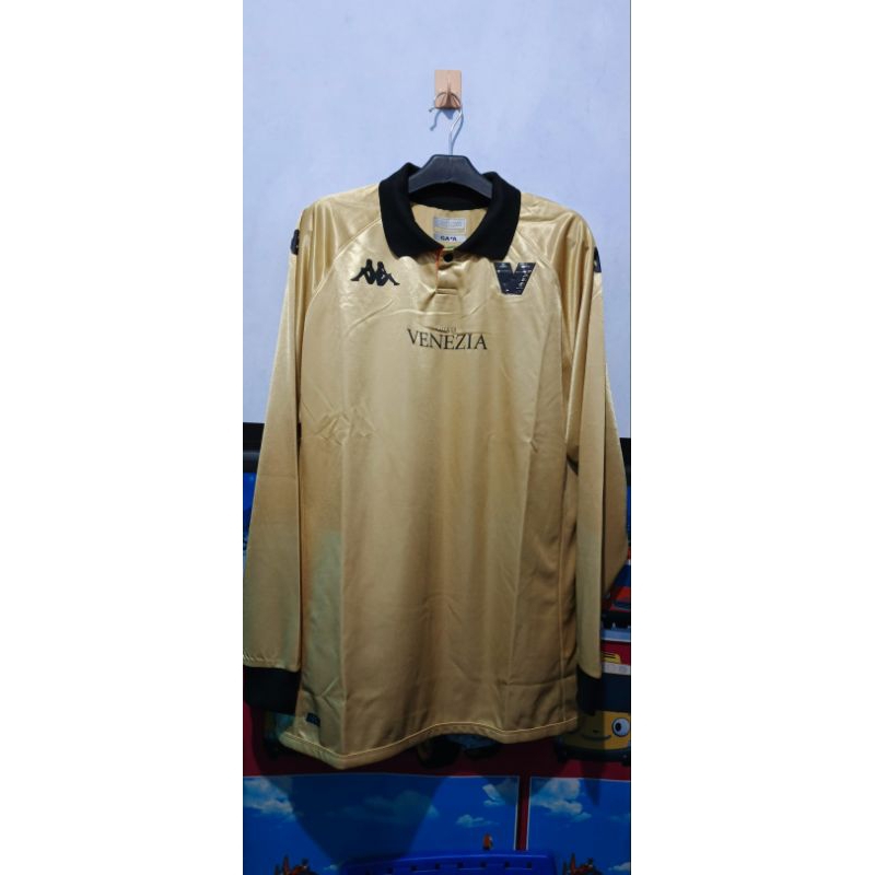 KAIN VENEZIA THIRD 2022/2023 PLAYER ISSUE LONG SLEEVE ICONIC GOLD LONG SLEEVE