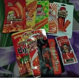 

latiao mix dalam satu box macam2 latiao