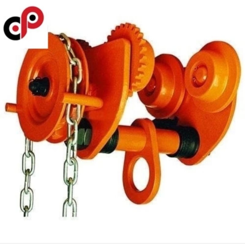 Greared Trolly Gear Troli Hoist Manual CP