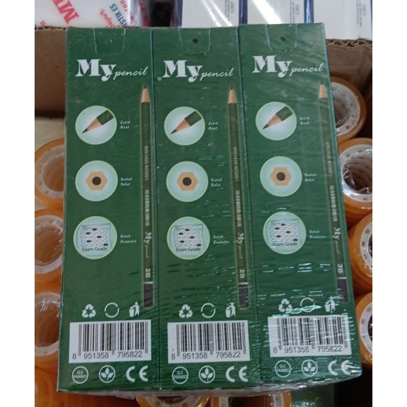 

Pensil 2B my pensil / pack isi 12 biji