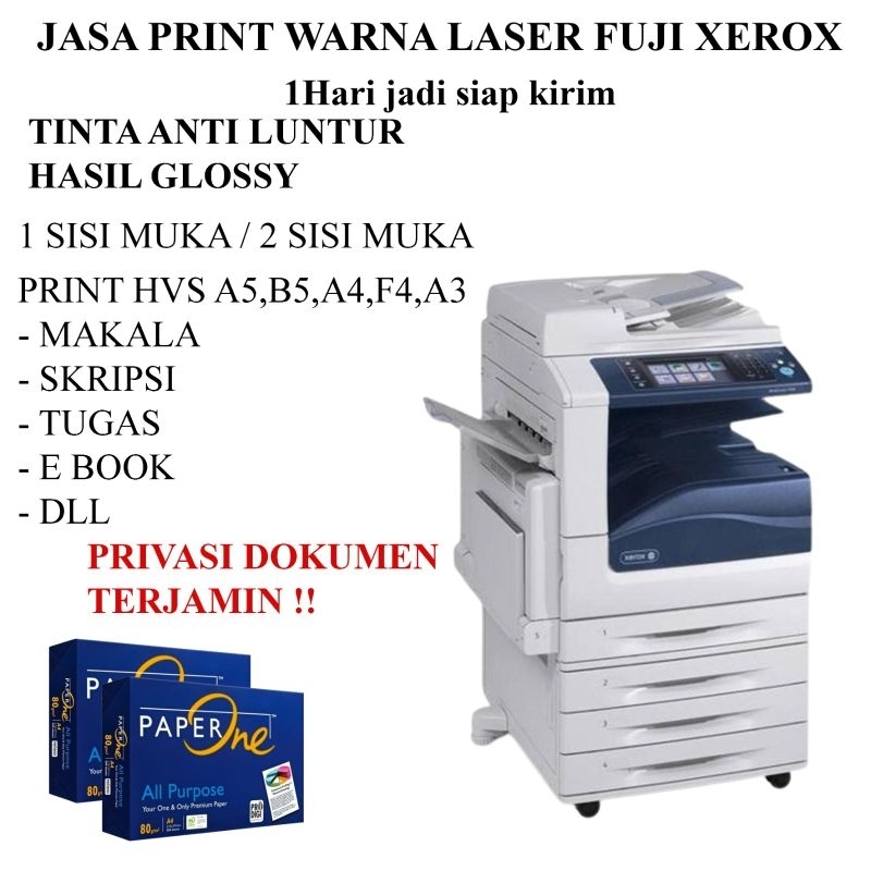 

JASA PRINT LASER HVS