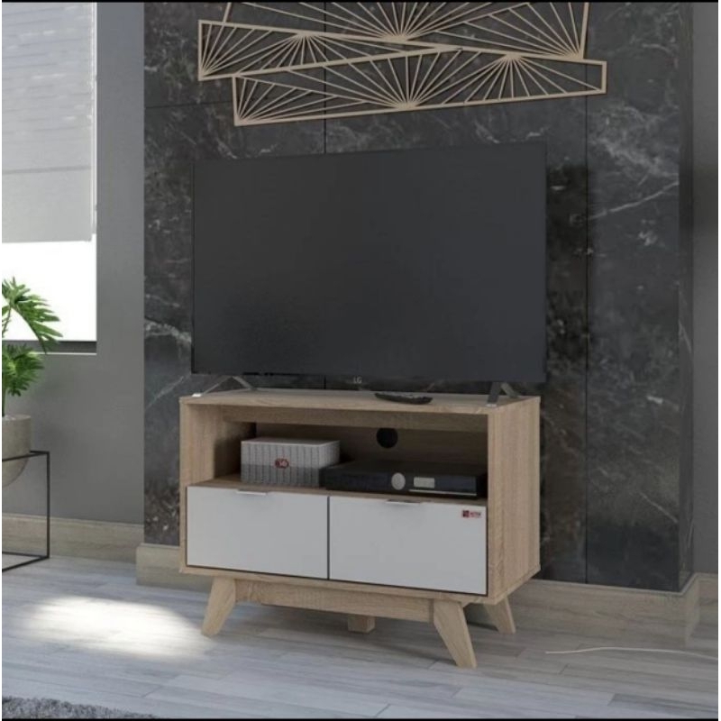 ACTIV LOTUS RTV 80 Meja Tv Rak Tv Minimalis Laci Meja TV Minimalis Kekinian, Tahan Lama & Multifungs