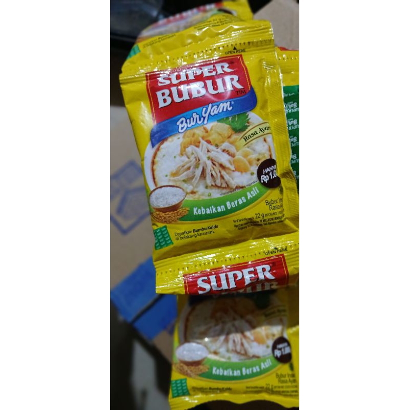 

Buryam super bubur isi 10 sachet