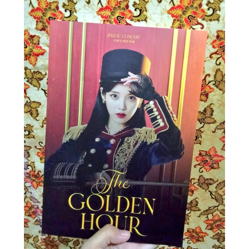 Album IU concert the golden hour Blu Ray