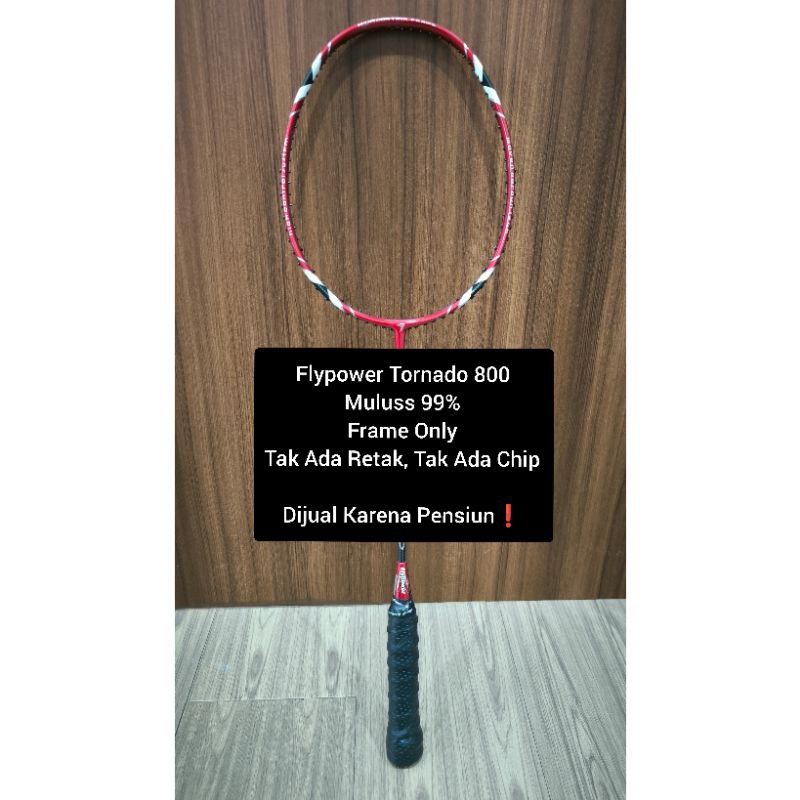 BEKAS - Seperti Baru - Flypower Tornado 800 Raket Bulutangkis Badminton Racket