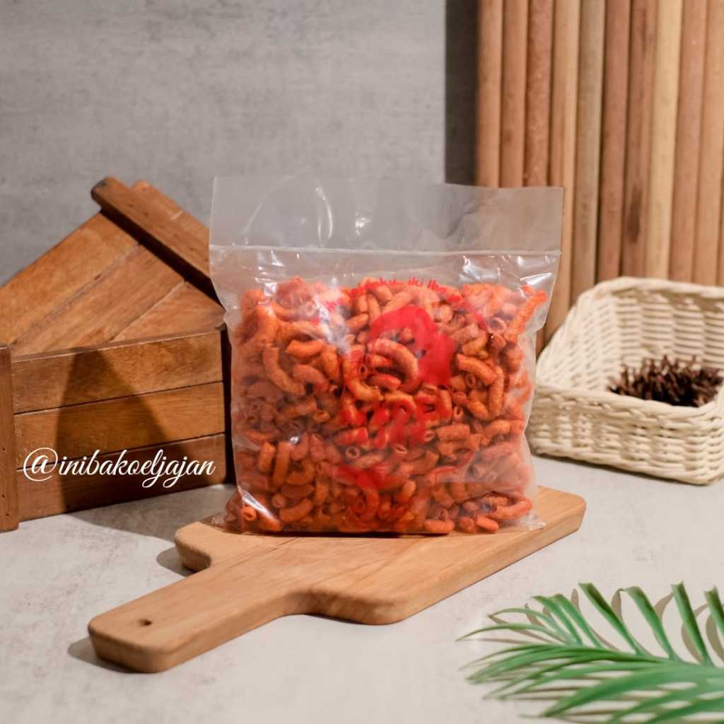 

Makaroni Pipa Pedas 250gr 500gr 1kg Bakoel Jajan Makaroni Bantat