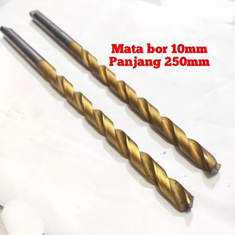 Mata bor 10mm panjang 250mm bukan nachi