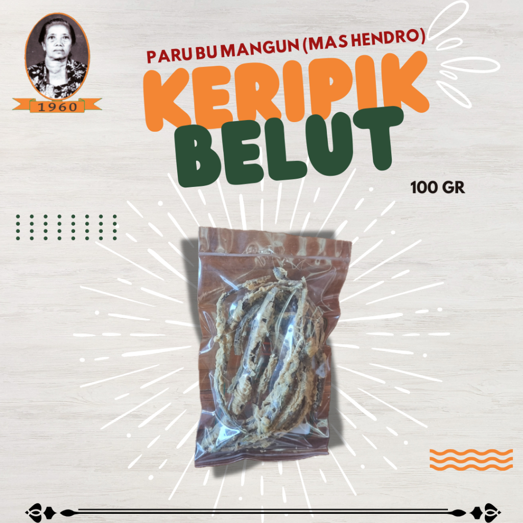 

Sekar_Shop07 Bu Mangun Keripik Belut (100Gr & 250Gr)